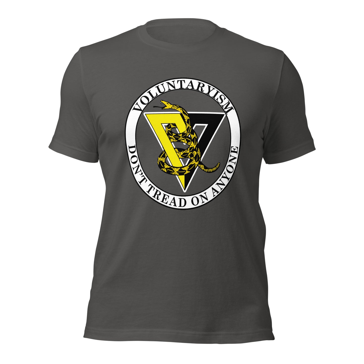 Voluntaryism - Don't tread on anyone - Unisex t-shirt